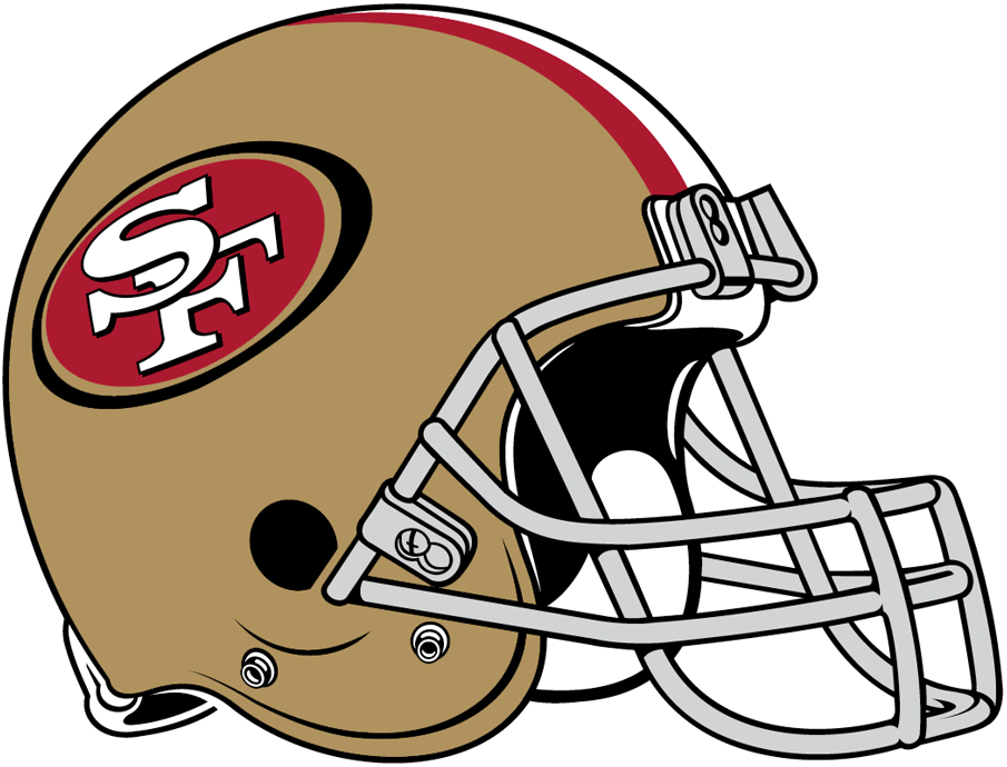 San Francisco 49ers 2009-Pres Helmet Logo t shirts iron on transfers